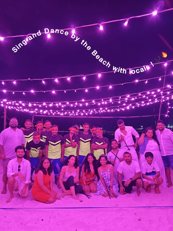 Cultural Dance and Bonfire Experience on the Beach
